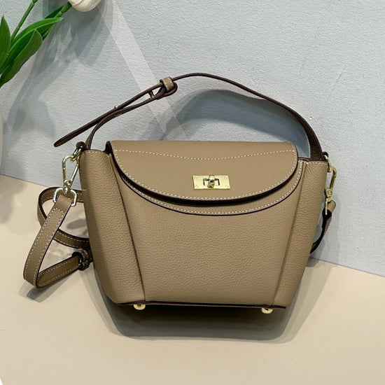 High-grade Light Luxury Macaron Color Shoulder Bag $129.50 Dana Fashion Color: Elephant Gray Women's Bags Product information: Color: biscuit color, elephant gray, pink purple, black, khaki, milkshake White, fragrant Glen Leather features: first layer cow