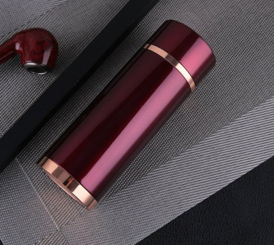 High Grade Thermo Mug Stainless Steel Vacuum Flasks Thermoses Women My Water Bottle Insulated Thermocup Bottles $48.08 Dana Fashion Color: Wine red Style: 300ml Dana's Kitchen Material: inside 304 outside 201 Style: straight cup Style: Business Capacity: