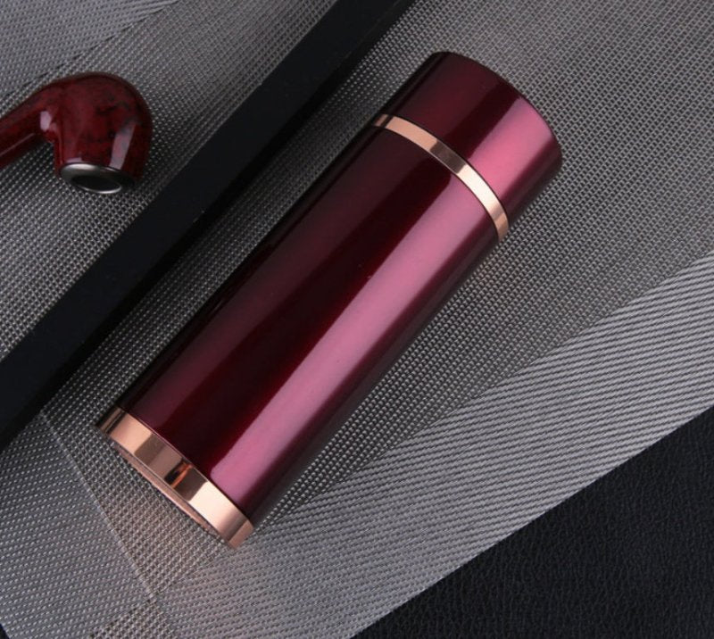 High Grade Thermo Mug Stainless Steel Vacuum Flasks Thermoses Women My Water Bottle Insulated Thermocup Bottles $48.08 Dana Fashion Color: Wine red Style: 300ml Dana's Kitchen Material: inside 304 outside 201 Style: straight cup Style: Business Capacity: