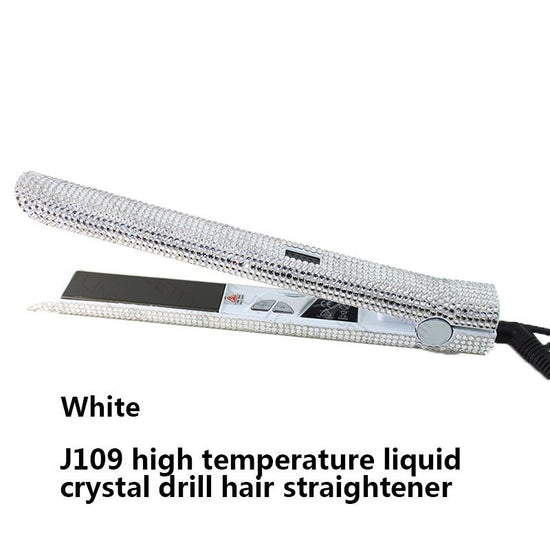 High Temperature Electric Splint For Diamond-Studded Hair Straightener $65.99 Dana Fashion Color: Blue power: EU Beauty Tools Product information Product Category: Hair Straightener Power supply mode: plug-in Heat conductor material: tourmaline ceramic Te