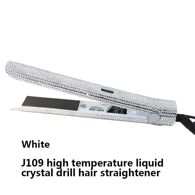 High Temperature Electric Splint For Diamond-Studded Hair Straightener $65.99 Dana Fashion Color: Blue power: EU Beauty Tools Product information Product Category: Hair Straightener Power supply mode: plug-in Heat conductor material: tourmaline ceramic Te