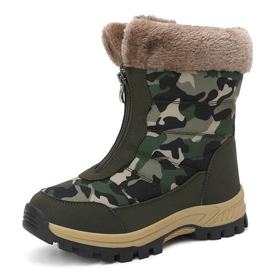 High-top Plus Size Cotton Shoes Women's Thickened $58.50 Dana Fashion Color: Camouflage Size: 36 Women's shoes Product information: Inner material: artificial wool Color: white, black, camouflage Upper height: Middle top Heel height: 4cm Length of socks: