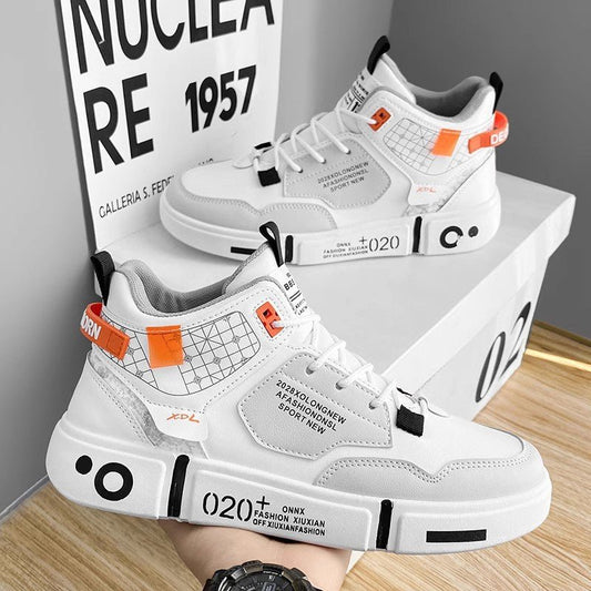 High-top Summer Casual Sports Basketball Sneakers $74.98 Dana Fashion Color: Beige Size: 35 Women's shoes Product information: Pattern: solid color Lining material: Mesh Size: 35,36,37,38,39,40,41,42,43,44 Cutting depth: shallow mouth (less than 7cm) Sole