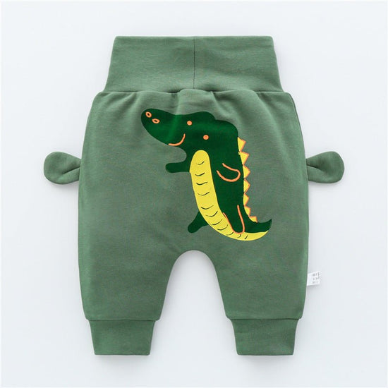 High Waist Belly Protector Girls Harem Pants Toddler Autumn Trousers $21.50 Dana Fashion Color: Green crocodile Size: 100cm Baby Clothing Product information: Basic style: other Year and season of listing: Autumn 2021 Material composition: cotton 100% pat