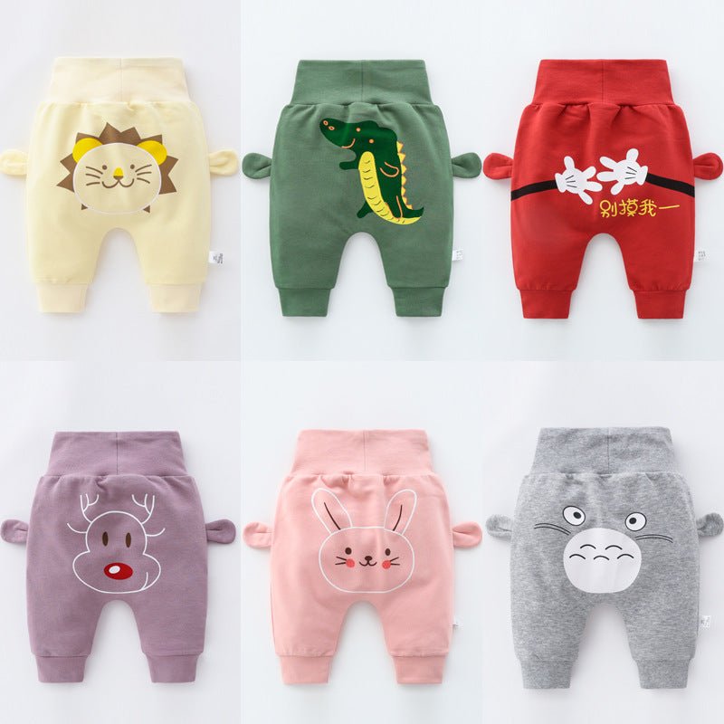 High Waist Belly Protector Girls Harem Pants Toddler Autumn Trousers $22.58 Dana Fashion Color: Beige Size: 100cm Baby Clothing Product information: Basic style: other Year and season of listing: Autumn 2021 Material composition: cotton 100% pattern: plai