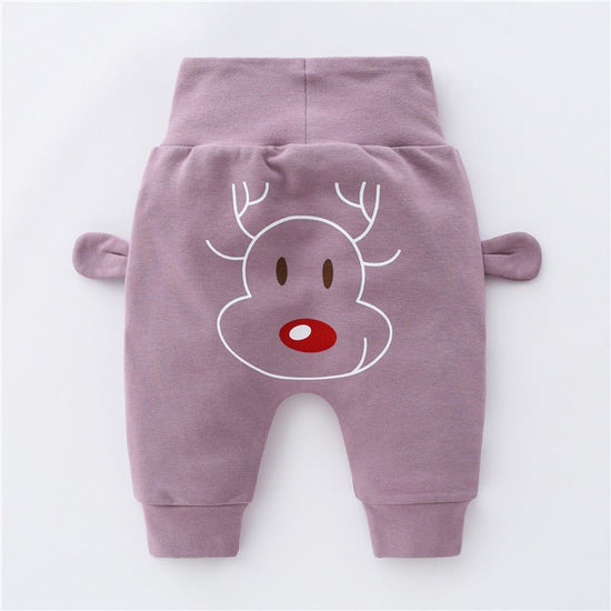 High Waist Belly Protector Girls Harem Pants Toddler Autumn Trousers $17.97 Dana Fashion Color: Purple deer Size: 100cm Baby Clothing Product information: Basic style: other Year and season of listing: Autumn 2021 Material composition: cotton 100% pattern