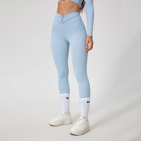 High Waist Seamless Yoga Pants Shaping Leggings $49.00 Dana Fashion Color: Black Size: L Women's clothing Product information: Color: navy blue, very light blue, pink, black, grape Thistle purple Size: S,M,L,XL Fabric name: Nylon Applicable scenarios: run