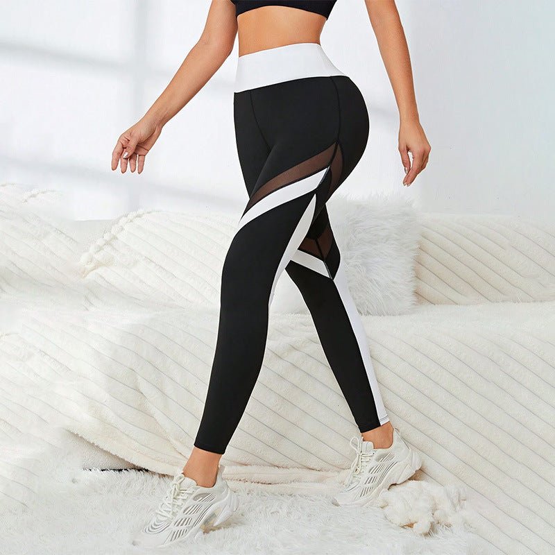 High Waist Sexy Hip Lifting And Perspiration Base Yoga Pants Women $24.78 Dana Fashion Color: Black And White Size: L Women's clothing معلومات المنتج: اسم القماش: ponte-de-roma السيناريوهات القابلة للتطبيق: رياضات الجري، معدات اللياقة البدنية، اتجاهات الر