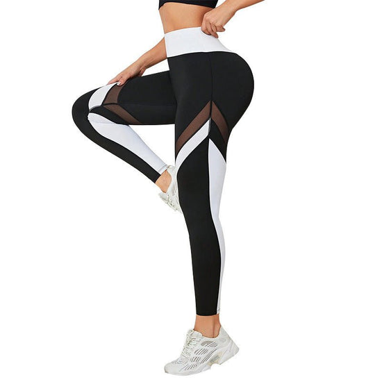 High Waist Sexy Hip Lifting And Perspiration Base Yoga Pants Women $24.78 Dana Fashion Color: Black And White Size: L Women's clothing معلومات المنتج: اسم القماش: ponte-de-roma السيناريوهات القابلة للتطبيق: رياضات الجري، معدات اللياقة البدنية، اتجاهات الر