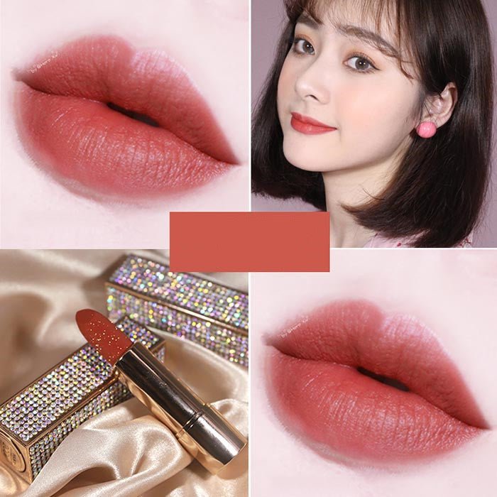 HOJO Star Diamond Shine Lipstick $36.73 Dana Fashion Style: 4style makeup Features: Silk texture 2. Apply moisturizing and smooth, durable and not easy to discolor 3. Just found the right balance between lipstick and lip glaze, silky moisturizing, soft, l