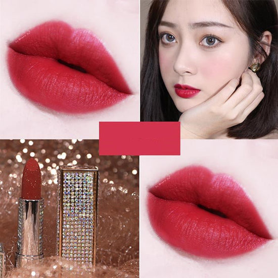 HOJO Star Diamond Shine Lipstick $36.73 Dana Fashion Style: 1style makeup Features: Silk texture 2. Apply moisturizing and smooth, durable and not easy to discolor 3. Just found the right balance between lipstick and lip glaze, silky moisturizing, soft, l