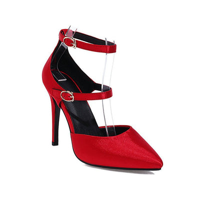 Hollow Women's Shoes Buckle Strap Stiletto Heel PumpsDana FashionDana FashionHollow Women's Shoes Buckle Strap Stiletto Heel Pumps