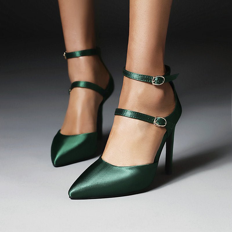 Hollow Women's Shoes Buckle Strap Stiletto Heel PumpsDana FashionDana FashionHollow Women's Shoes Buckle Strap Stiletto Heel Pumps