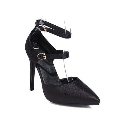 Hollow Women's Shoes Buckle Strap Stiletto Heel PumpsDana FashionDana FashionHollow Women's Shoes Buckle Strap Stiletto Heel Pumps