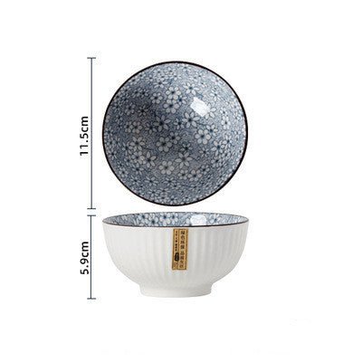 Home Creative Japanese Style Rice Soup Bowls And Dishes Net Red Dishes Plates $19.50 Dana Fashion style: B Dana's Kitchen Specification: Product category: Bowl, plate, plate set Material: Ceramic Pattern: Many kinds Style: Creative Shape: Round Surface te