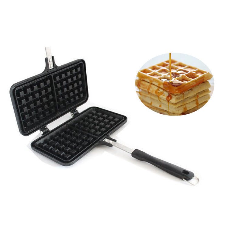 Home Fashion Black Waffle Plaid Cake Mold $38.91 Dana Fashion default: default Dana's Kitchen Product information: With this cookware the even heating makes cooking waffles easy. Nonstick baking plates for easy release of waffles, with a heat resistance l
