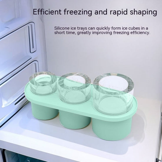 Home Gadget Molded Silicone Ice Tray Ice Cube Maker $28.50 Dana Fashion Color: Brown Dana's Kitchen Product information: Color: Stanley ice plate-Green, Stanley ice plate-yellow, Stanley ice plate-Brown Material: Silicone pp Style: American Size: 27.2*11