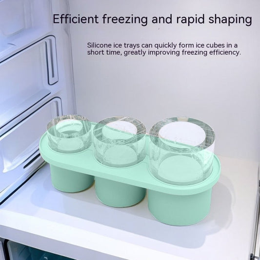 Home Gadget Molded Silicone Ice Tray Ice Cube Maker $28.50 Dana Fashion Color: Brown Dana's Kitchen Product information: Color: Stanley ice plate-Green, Stanley ice plate-yellow, Stanley ice plate-Brown Material: Silicone pp Style: American Size: 27.2*11