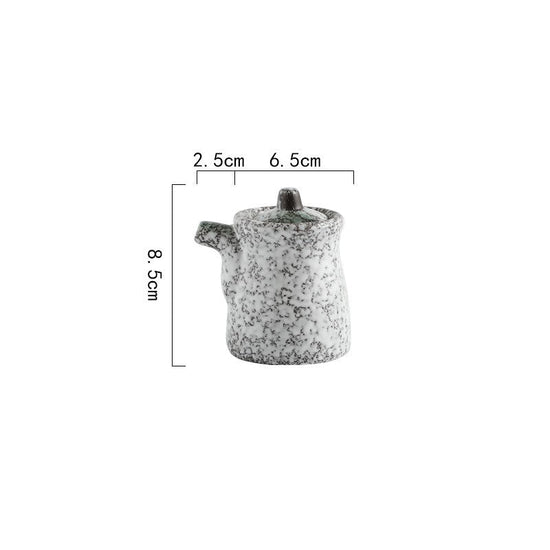 Home Kitchen Creative Seasoning Jar Combination Set $17.38 Dana Fashion Color: Vinegar pot blue crystal Dana's Kitchen Product information: Product name: Seasoning jar Material: ceramic Style: Japanese Function: No hole punch Kit type: 2 pieces Style: wit