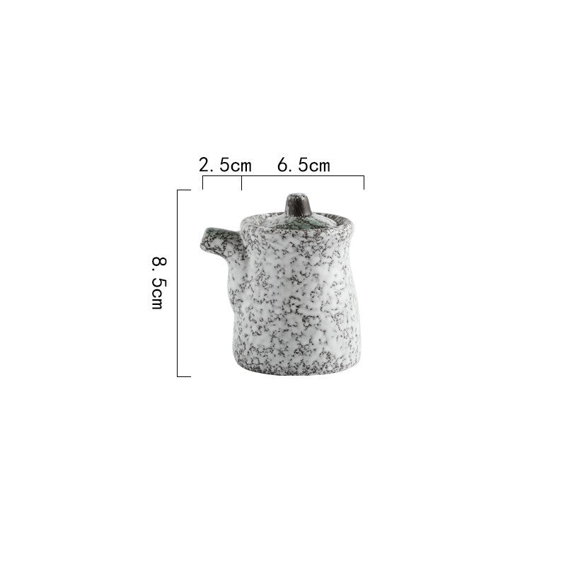 Home Kitchen Creative Seasoning Jar Combination Set $17.38 Dana Fashion Color: Vinegar pot blue crystal Dana's Kitchen Product information: Product name: Seasoning jar Material: ceramic Style: Japanese Function: No hole punch Kit type: 2 pieces Style: wit