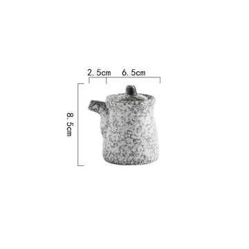 Vinegar pot blue crystal
