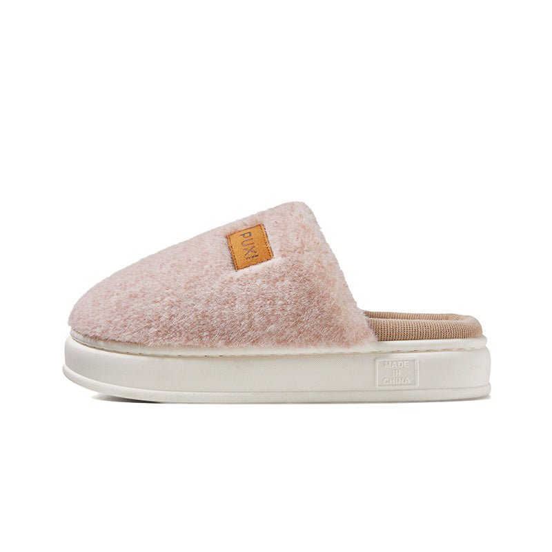 Home Pair Warm Cotton Slippers Men's Indoor $49.99 Dana Fashion Color: Sakura Pink Size: 36to37 Women's shoes Product information: Style: Simple Shoe sizes: 36-37,38-39,40-41,42-43,44-45 Applicable object: General purpose Application scenario: Home Side m