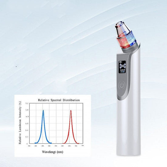 Household Beauty Facial Cleansing Beauty Instrument Cleansing Instrument $43.99 Dana Fashion Color: White Beauty Tools Details: Function: Blackhead meter Working method: ultrasonic vibration color: White Working voltage: 3.7V Rated power: 2.2W Battery cap