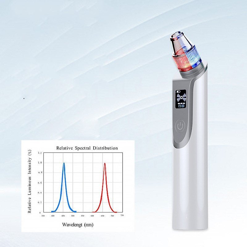 Household Beauty Facial Cleansing Beauty Instrument Cleansing Instrument $43.99 Dana Fashion Color: White Beauty Tools Details: Function: Blackhead meter Working method: ultrasonic vibration color: White Working voltage: 3.7V Rated power: 2.2W Battery cap