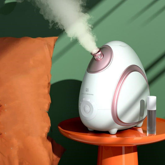 Household Face Aromatherapy Steamer Cold And Hot $150.00 Dana Fashion Color: White Electrical outlet: 220V US Beauty Tools Product information: Product model: NV8388B Capacity: 300mL Frequency: 50Hz Size: 220 * 140 * 215mm Power: 320w Working time: about