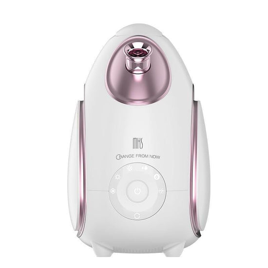 Household Face Aromatherapy Steamer Cold And Hot $150.00 Dana Fashion Color: White Electrical outlet: 220V US Beauty Tools Product information: Product model: NV8388B Capacity: 300mL Frequency: 50Hz Size: 220 * 140 * 215mm Power: 320w Working time: about