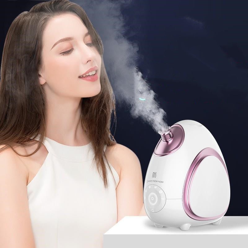 Household Face Aromatherapy Steamer Cold And Hot $150.00 Dana Fashion Color: White Electrical outlet: 220V US Beauty Tools Product information: Product model: NV8388B Capacity: 300mL Frequency: 50Hz Size: 220 * 140 * 215mm Power: 320w Working time: about