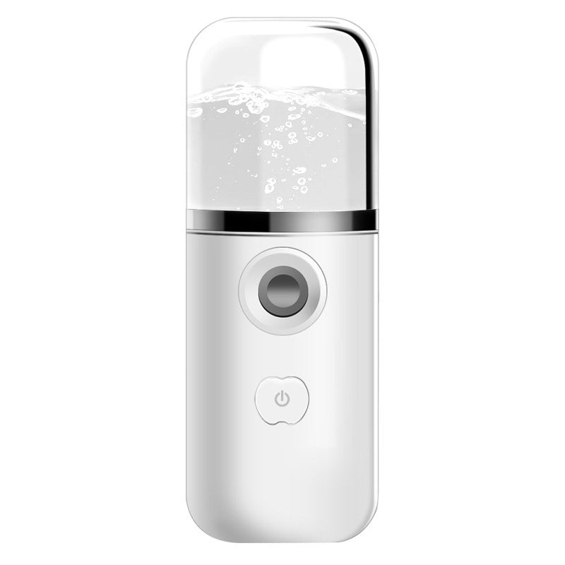 Household Handheld Face Care Beauty Spray Device Usb Nano Steaming Face Device Charging Humidifier $10.77 Dana Fashion Color: White Beauty Tools Product information: Model: JSQ-3 Fog time: 10 seconds and below Gear position: 1 gear Spray heat: cold spray