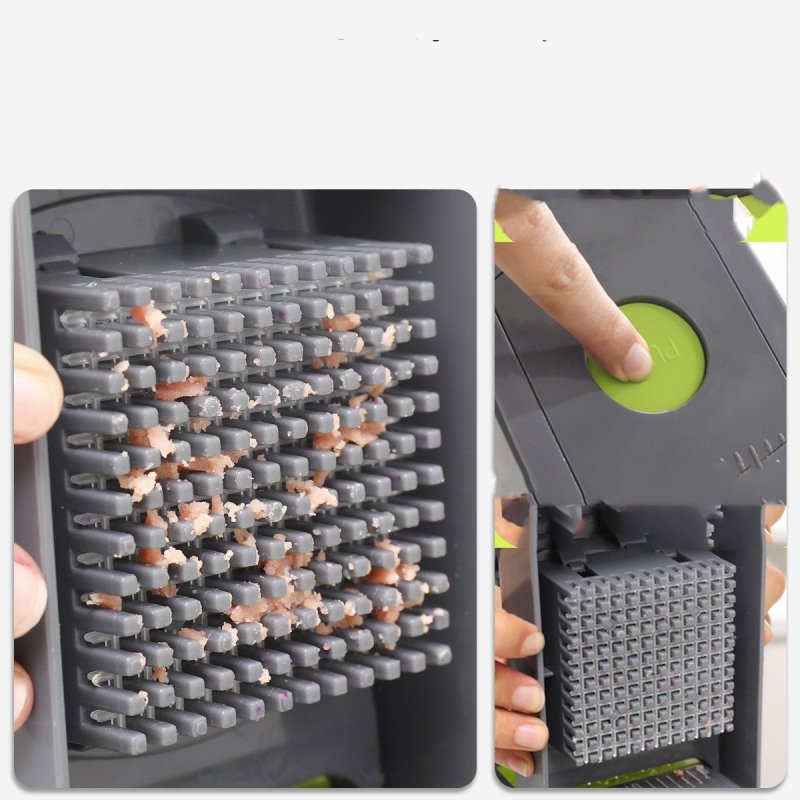 Household Kitchen Gadgets Vegetable Cutter Silk Cutter $30.71 Dana Fashion Color: 14in1 Dana's Kitchen Specification: Material: stainless steel Color: Gray Special features: Interchangeable blades Recommended use of the product: cooking, kitchen Product m