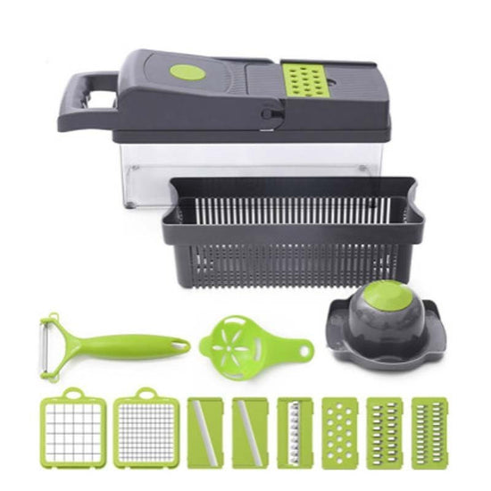 Household Kitchen Gadgets Vegetable Cutter Silk Cutter $38.05 Dana Fashion Color: Vegetable cutter Dana's Kitchen Specification: Material: stainless steel Color: Gray Special features: Interchangeable blades Recommended use of the product: cooking, kitche