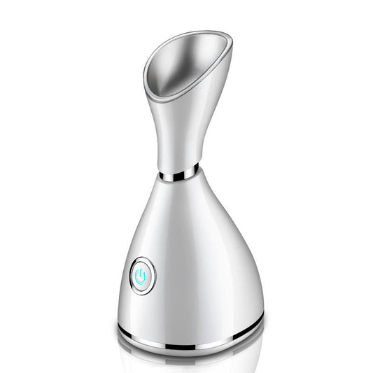 Household Steam Facial Humidification Sprayer Facial Cleanser $61.17 Dana Fashion Color: Pearl white Electrical outlet: EU Beauty Tools Product information: Fog out time: 11-30 seconds Gear: 1 gear Spray heat: Hot spray Color: Pearl white Specifications: