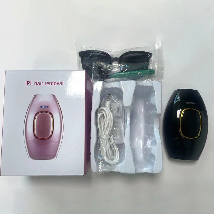 Household Whole Body Painless Laser Hair Removal Device $79.99 Dana Fashion Color: Black Power Specifications: AU Beauty Tools Product information: Power type: DC Color: white, black, rose gold Cleaning type: not washable Hair removal part: whole body Pro