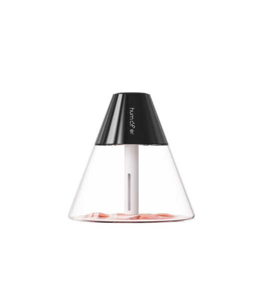 Humidifier Desktop On Board Air Purifier $22.28 Dana Fashion Color: Black Electrical outlet: USB Beauty Tools Product information: Model: volcano humidifier Applicable area: 10-20m2 Water tank capacity: below 0.5L Function: atmosphere lamp Number of fog o
