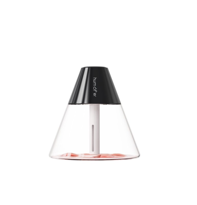 Humidifier Desktop On Board Air Purifier $22.28 Dana Fashion Color: Black Electrical outlet: USB Beauty Tools Product information: Model: volcano humidifier Applicable area: 10-20m2 Water tank capacity: below 0.5L Function: atmosphere lamp Number of fog o