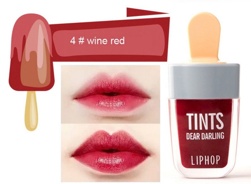 Ice Cream Lip Gloss $13.00 Dana Fashion Color: Cameo brown makeup 6 Colors batom Super Ice Cream Lip Gloss Waterproof Long Lasting Makeup Liquid Lipstick Sweet Red Lip Tint Brand: NOVO Quantity: 1PCS Net WT: 4.5ML Efficacy: Healthy/Easy to Wear/Non-Stick