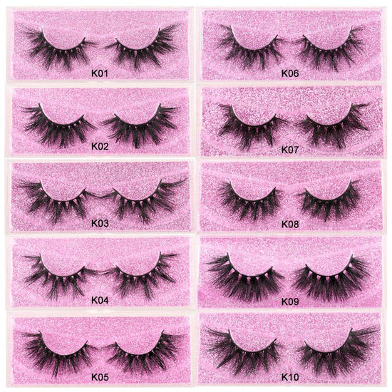 Imitation Eyelashes For Thick Eyelashes $22.72 Dana Fashion Color: 10style makeup Product Information: Product category false eyelashes Material Mink fur Packing List: False eyelashes*1