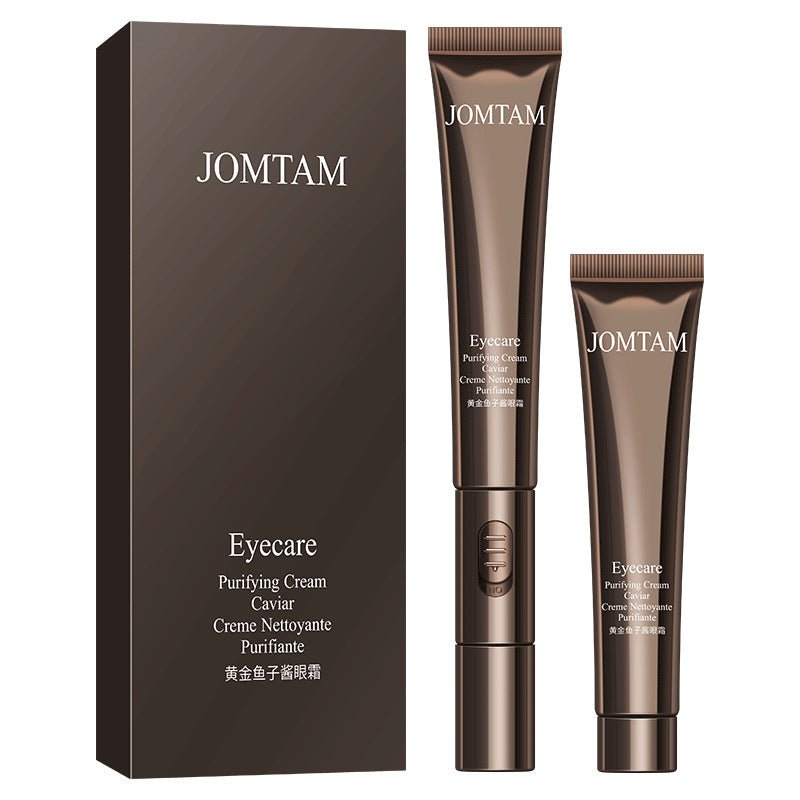 Improve Eye Bags Firming Eye Skin Care Products $23.35 Dana Fashion Color: Suit B Beauty Tools Product Information: Name: Golden Caviar Eye Cream Specification: 20g Suitable For Skin Type: Use For a Variety Of Skin Types Product Efficacy: Improve Fine Lin