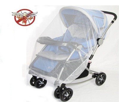 Increase baby stroller nets Baby stroller encryption full cover nets General dustproof and anti-mosquito $91.15 Dana Fashion Color: White Baby & Mother Baby stroller universal mosquito net Lightweight and versatile, the baby stroller is fully covered with