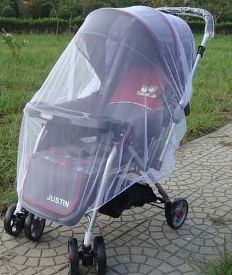 Increase baby stroller nets Baby stroller encryption full cover nets General dustproof and anti-mosquito $91.82 Dana Fashion Color: Black Baby & Mother Baby stroller universal mosquito net Lightweight and versatile, the baby stroller is fully covered with