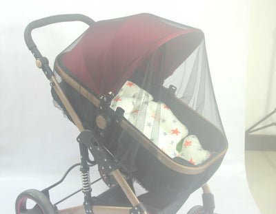 Increase baby stroller nets Baby stroller encryption full cover nets General dustproof and anti-mosquito $91.82 Dana Fashion Color: Black Baby & Mother Baby stroller universal mosquito net Lightweight and versatile, the baby stroller is fully covered with