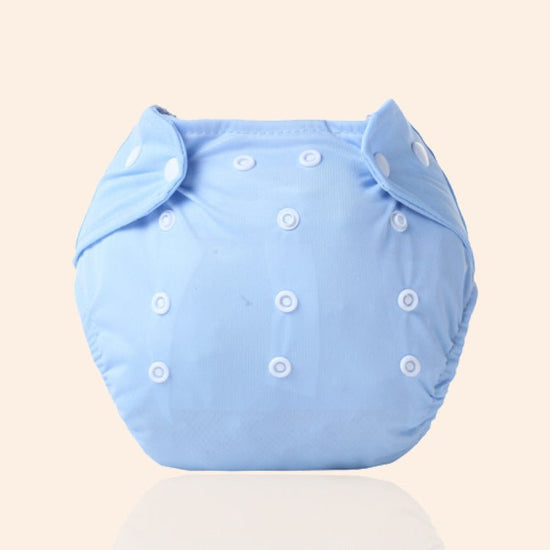 Increase diaper pants washable diapers can adjust the baby can pull pants pants waterproof waterproof diapers pants $7.70 Dana Fashion Color: Blue style: Grid Baby & Mother Material: Knitting + Fleece Imitation cotton Thin: velveteen Thick: polar fleece T
