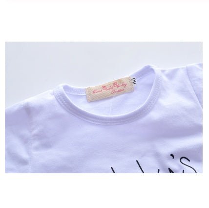Infant Baby Girls Clothes Daddy's Little Girl T-shirt Cartoon Pants Headband Toddler Outfits Clothing Set $19.50 Dana Fashion Color: Long sleeve Size: 100cm Baby Clothing Overview 1. Please choose according to the actual size of the child 2. Because each