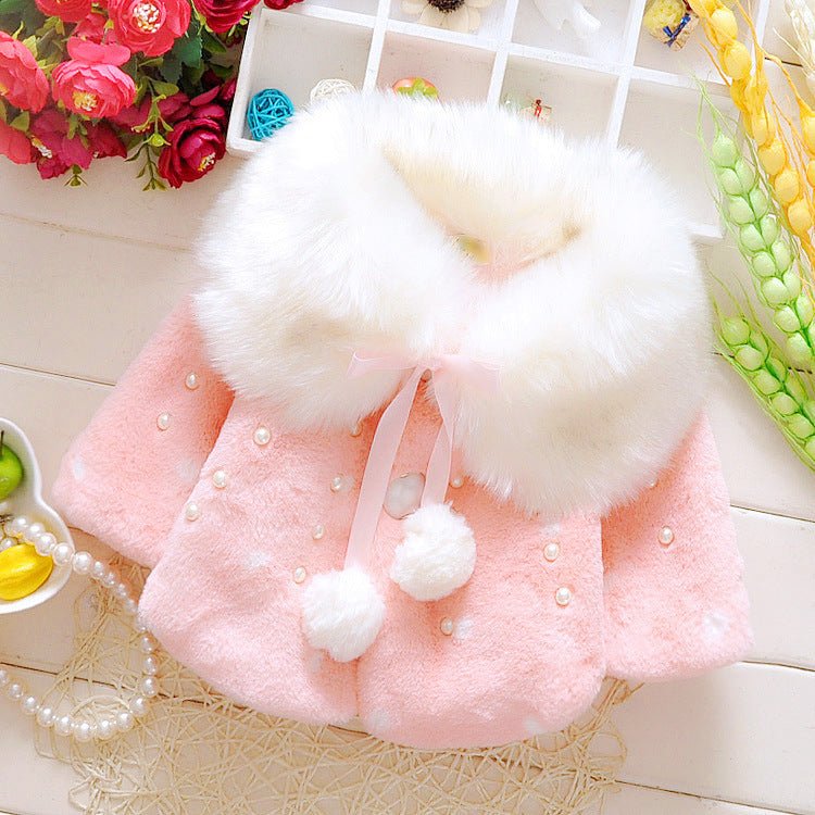 Infant cape children's cape $31.26 Dana Fashion Color: Pink A Size: 100cm Baby Clothing A: Fabric name: cotton Main fabric composition: polyester fiber (polyester) Main fabric ingredient content: 95 (%) B: Fabric name: cotton Main fabric composition: cott