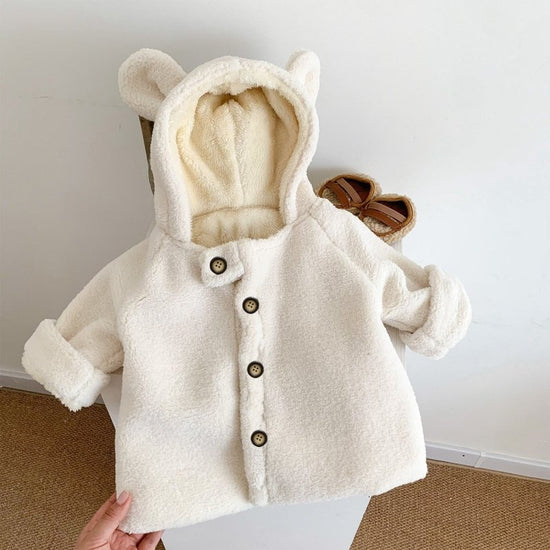 Infant Child Cloak Winter Hooded $40.87 Dana Fashion Color: Beige Suitable For Height: 100cm Baby Clothing Product information: Color: beige, khaki Applicable height: 73CM,80cm,90cm,100cm,110cm Closed style: single-breasted Main fabric composition: Cotton