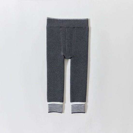 Infant Fleece-lined Thickened Ankle-length Pants Boy Girl Baby Leggings $25.79 Dana Fashion Color: Gray Children's Socks Size: S Open Gear Baby Clothing Product information: Pattern: solid color Color: Y128 khaki (with feet),y128 gray (with feet),Y128 bla