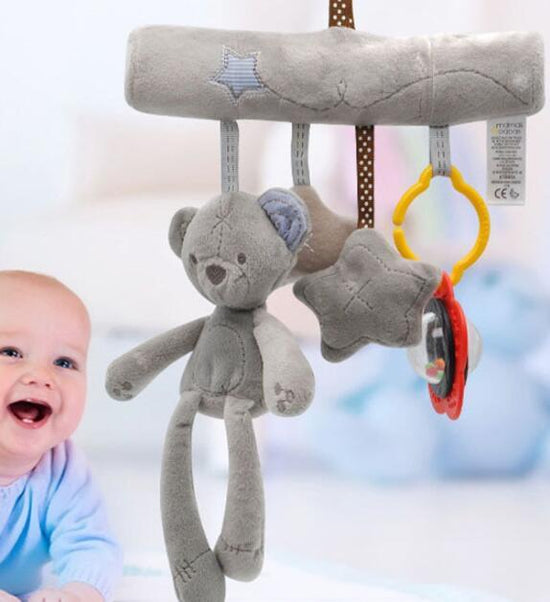 Infant Toddler Rattles Toys for Baby Stroller Crib Soft Rabbit Bear Style Pram Hanging Toys Plush Appease Doll Bed Accessories $18.65 Dana Fashion style: 1 Toys & Hobbies Overview 100% brand new and high quality Designed for babies from birth up to 24 mon